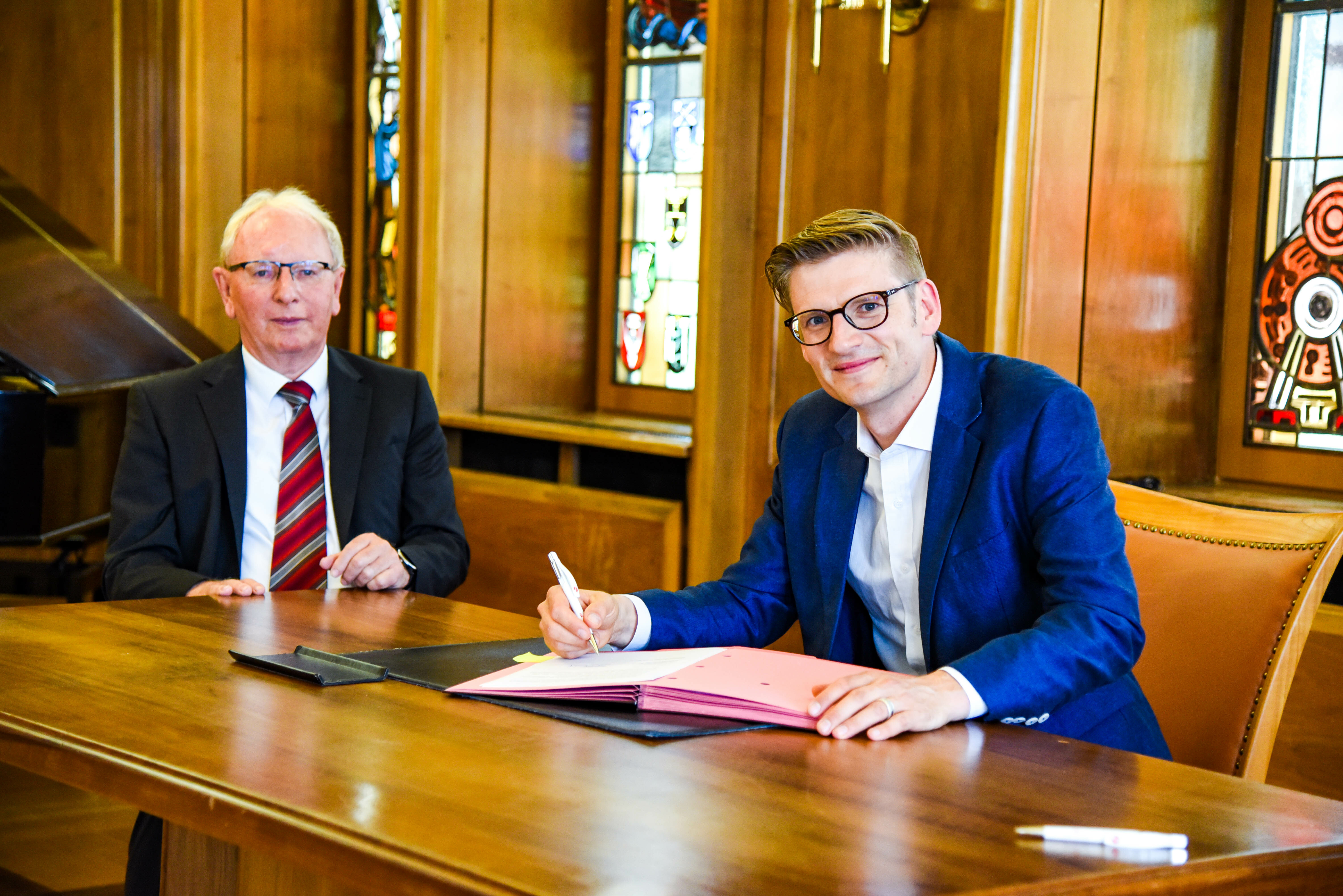 Thomas Fenzl (rechts) wird ab 1. Januar 2021 Nachfolger von Georg Sommer.