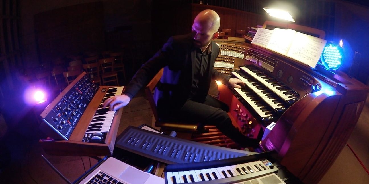 Der Synthesizer steht am Samstag bei der Orgelreihe in der Martinskirche im Mittelpunkt. Bild: z