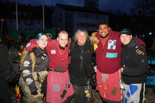 Halligalli und gute Laune: So war der Fasnetsauftakt in Aidlingen mit der neuen Bürgermeisterin Helena Österle.