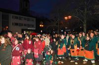 Halligalli und gute Laune: So war der Fasnetsauftakt in Aidlingen mit der neuen Bürgermeisterin Helena Österle.