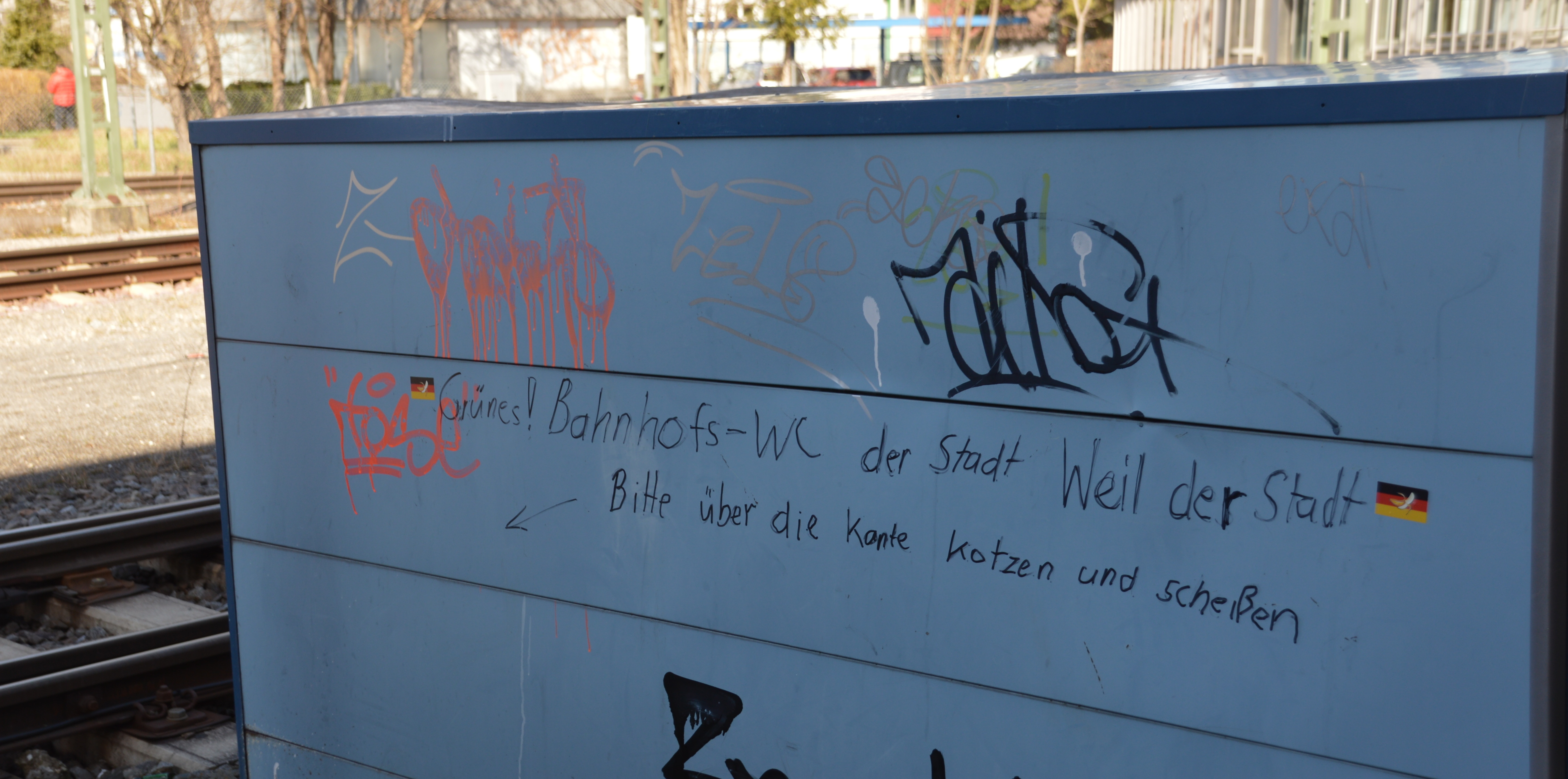 Diese Alternative direkt am Gleis geht gar nicht.Bild: Greck