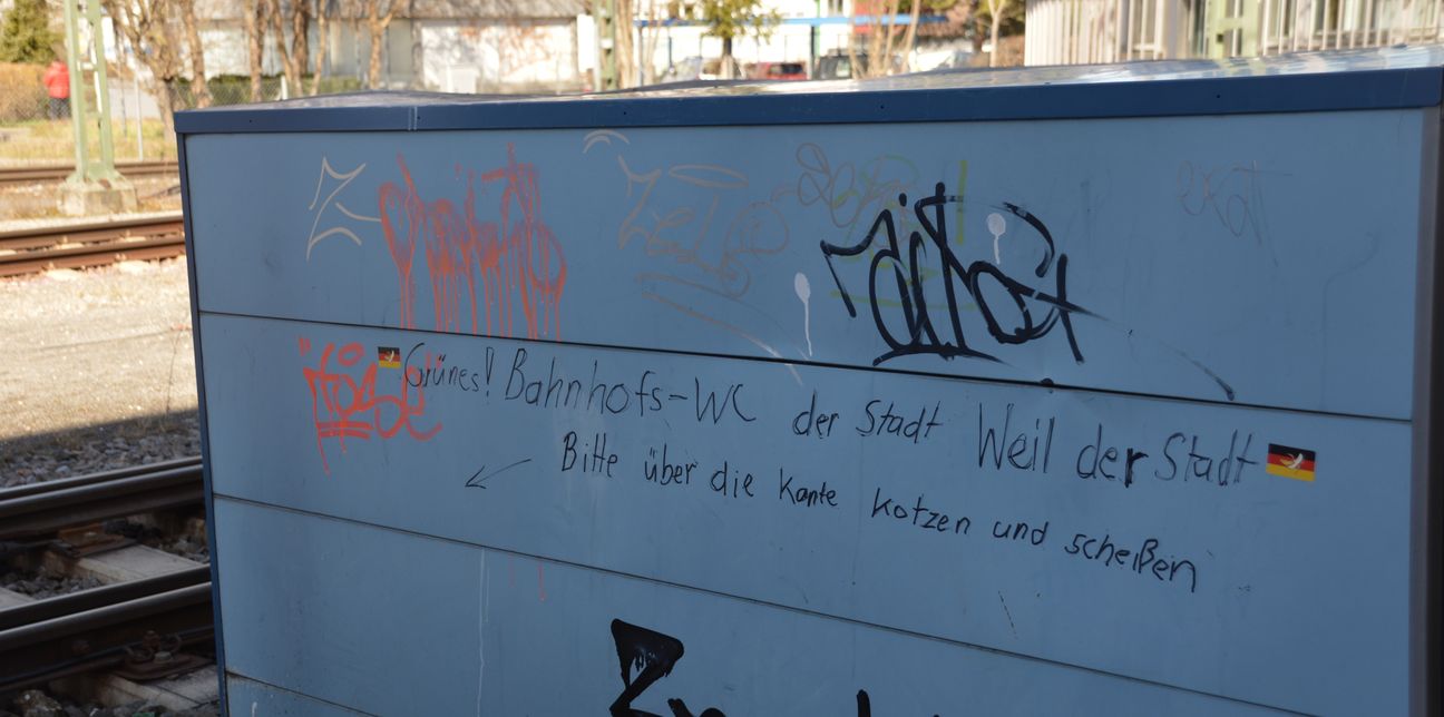 Diese Alternative direkt am Gleis geht gar nicht.Bild: Greck