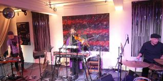 Die Stuttgarter Carsten Netz, Linda Kyei und Andrew Zbik (von links) haben beim Böblinger Kulturnetzwerk Blaues Haus als „Linda Kyei Band“ das Publikum mit „Popular Electronic Jazz“ begeistert.