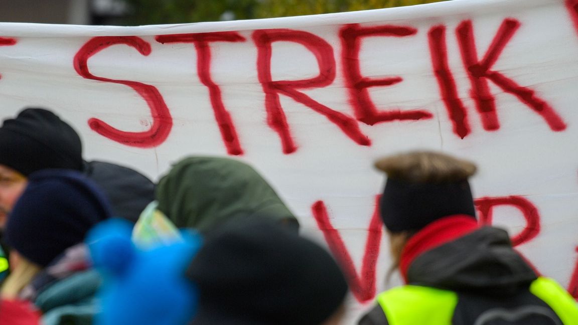 Wie hier in Magdeburg soll es in der kommenden Woche noch einmal viele Warnstreiks geben. (Archivbild)
