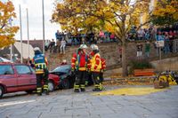 Die Feuerwehr Holzgerlingen und das DRK proben den Ernstfall.