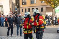 Die Feuerwehr Holzgerlingen und das DRK proben den Ernstfall.