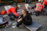 Die Feuerwehr Holzgerlingen und das DRK proben den Ernstfall.