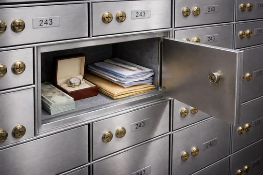 Viele Menschen in Deutschland verwahren ihre Wertsachen im Schließfach.