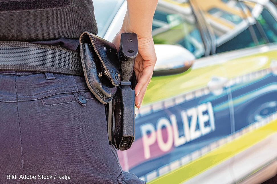 Die Präsenz der Ordnugnskräfte ist ein Aspekt beim Thema Sicherheit.