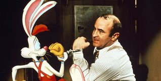 Bob Hoskins und der Hase: „Falsches Spiel mit Roger Rabbit“. Bilder: z