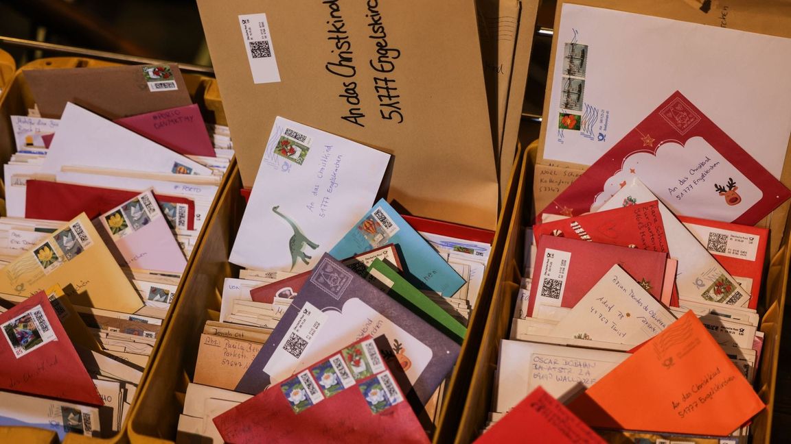 Die Wunschzettel kommen aus der ganzen Welt. (Archivbild)