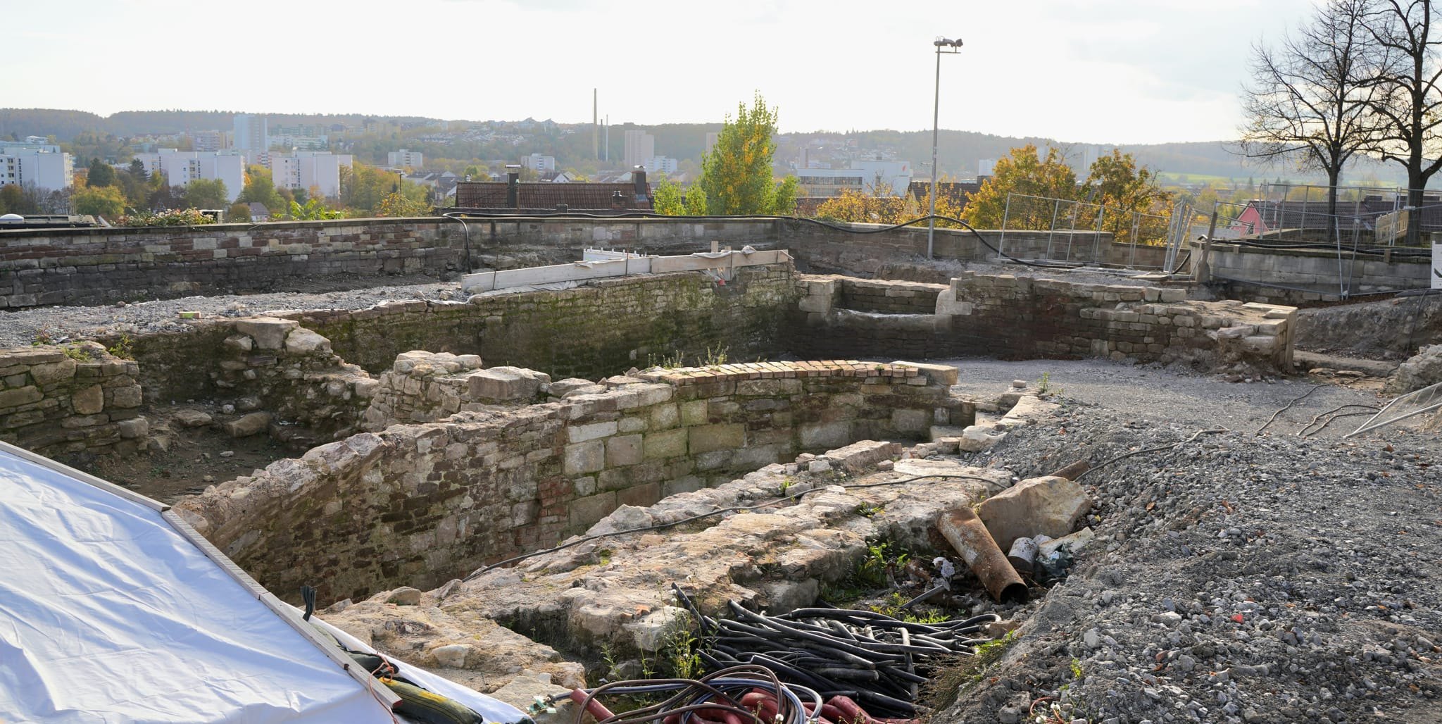 Seit Januar haben Archäologen auf dem Schlossberg gegraben.