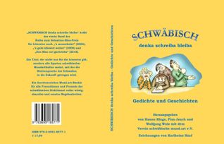 Der Einband von "Schwäbisch denka, schreiba, bleiba".
