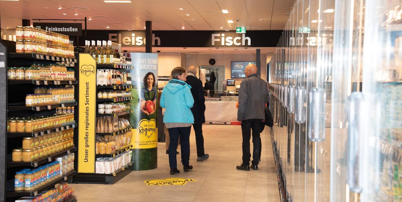 Nach sieben Wochen Umbau ist der Einkaufsmarkt wieder geöffnet.