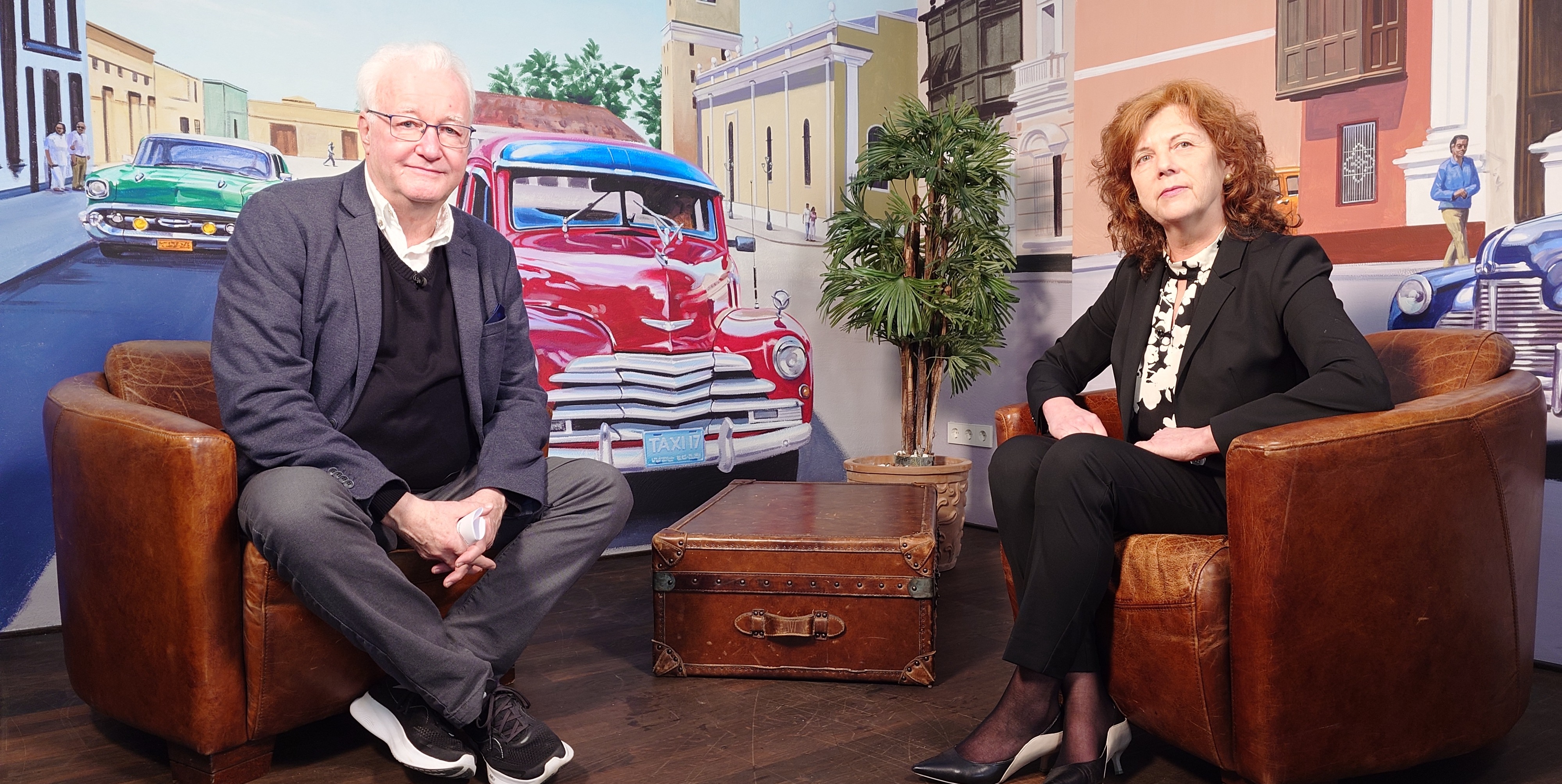 Hans-Jörg Zürn und Dr. Annette Theewen.