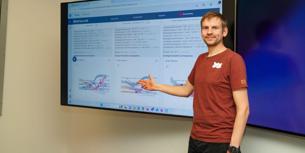 Gründer Dr.-Ing. Bernd Petraus hat die Energieberechnungs-Software „berta & rudi“ entwickelt.