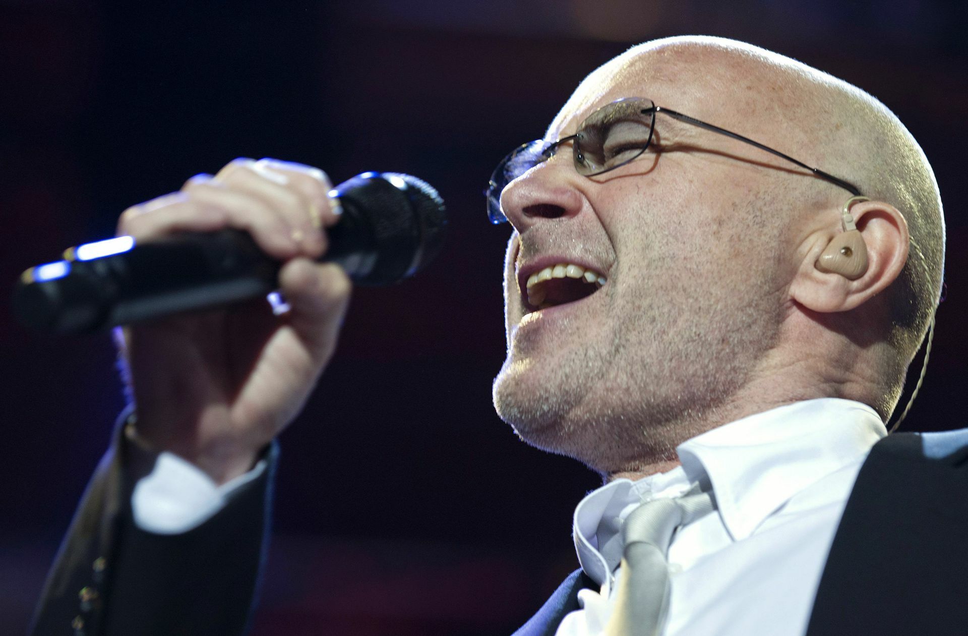 Phil Collins 2010 in Montreux Foto: dpa/Laurent Gillieron