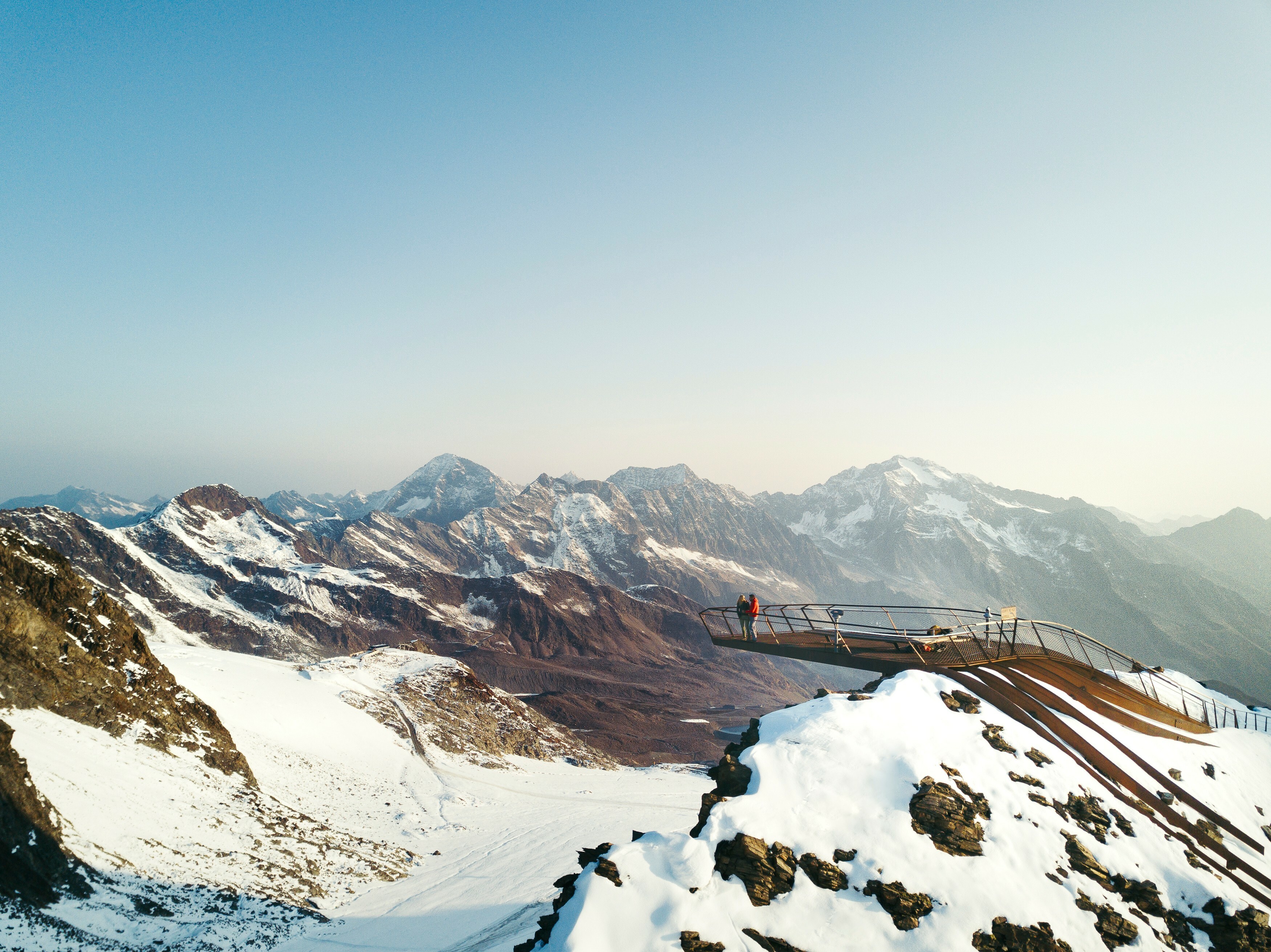 Beste Aussichten: Die Gipfelplattform Top of Tyrol.  Bild: Andre Schönherr