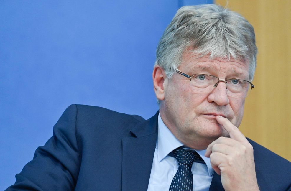 AfD-Chef Jörg Meuthen kandidiert nicht mehr für den Partei-Vorsitz.
 Foto: AFP/JOHN MACDOUGALL