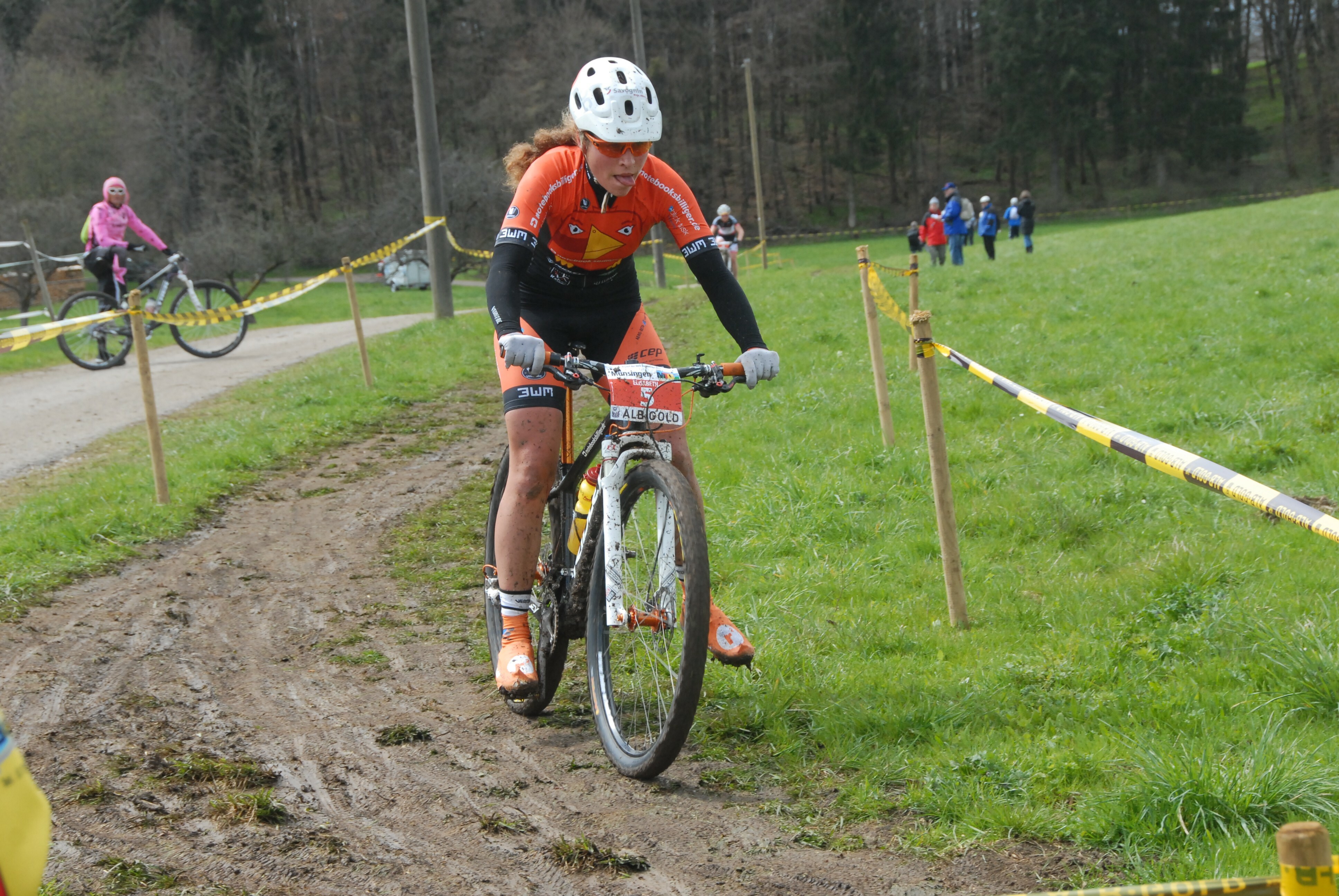 Typisch Lisa Brandau: Der Motor lief, und so sie ist souverän zum Titel gefahren.Bild: Reichert
