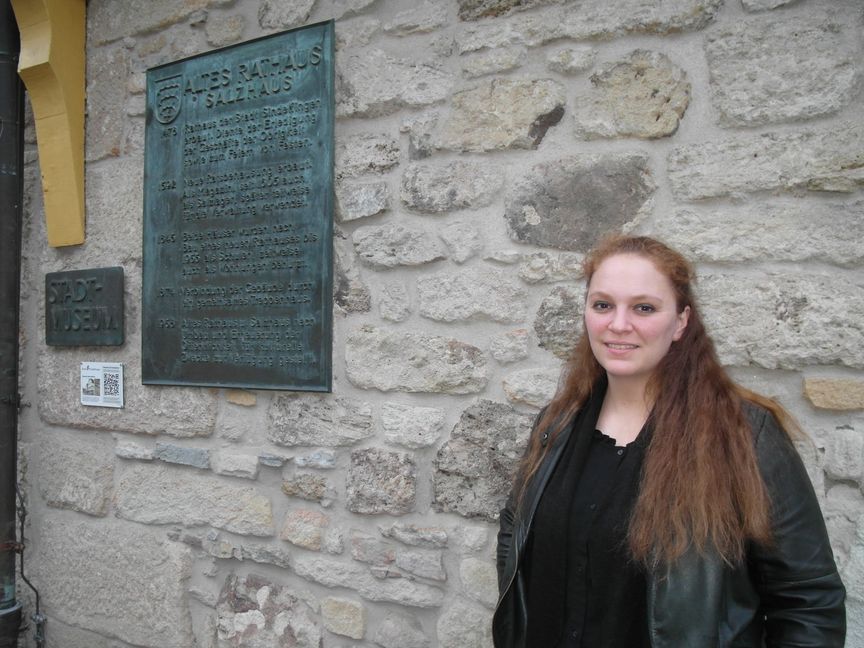 Die 32-Jährige Lisa Hein ist in diesem Jahr zum ersten Mal für die Organisation des Sindelfinger Handwerkermarktes verantwortlich. Bild: Staber