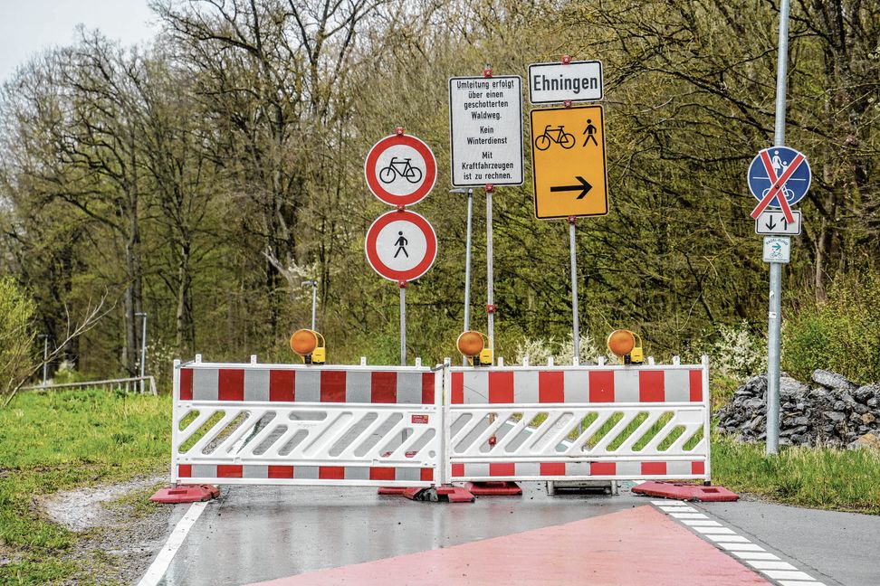 Die Sperrung beginnt am Freitag um 15 Uhr und endet am Montag um 5 Uhr.