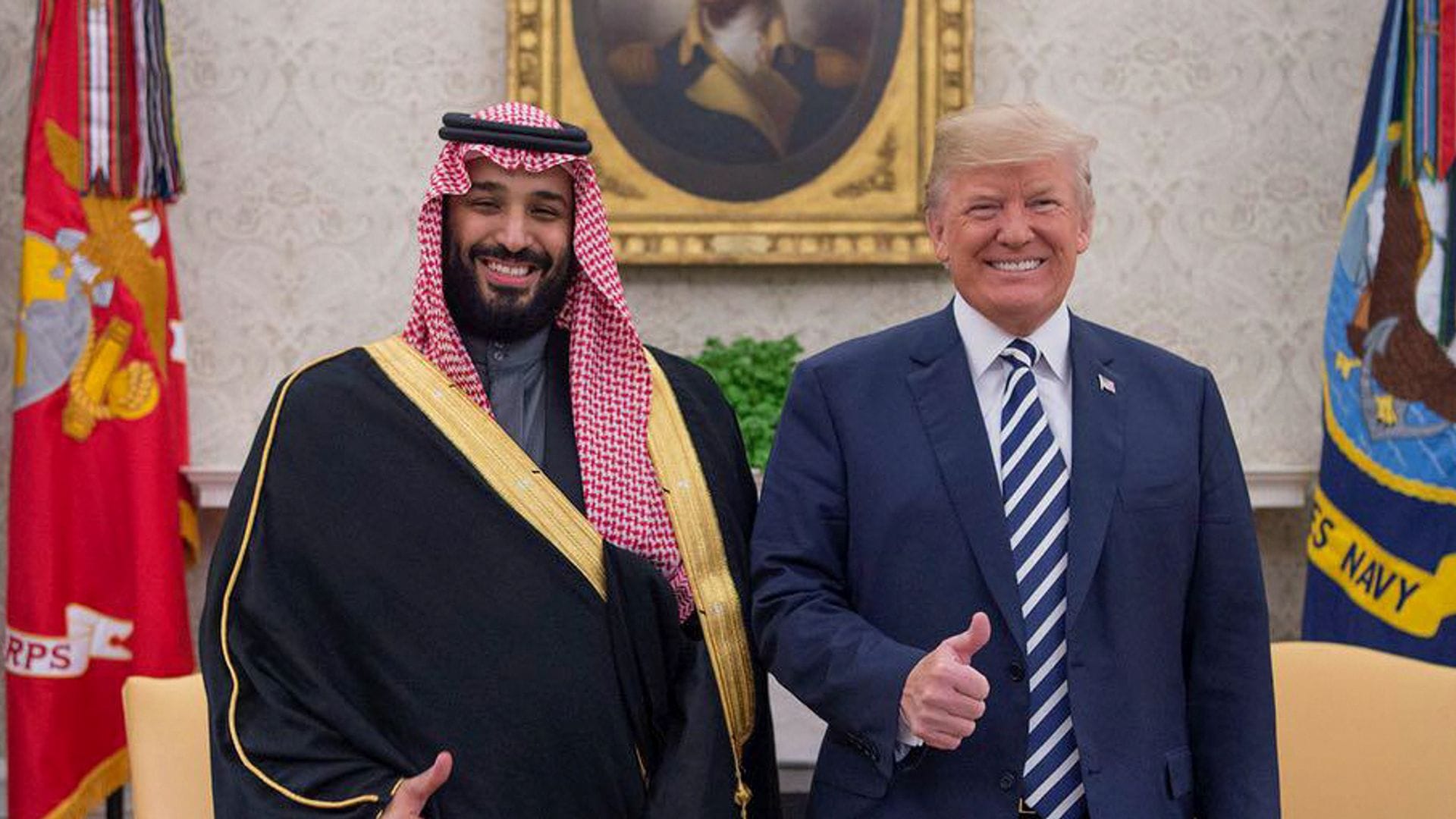 Trump kennt Salman schon aus seiner ersten Amtszeit als US-Präsident. (Archivbild)
