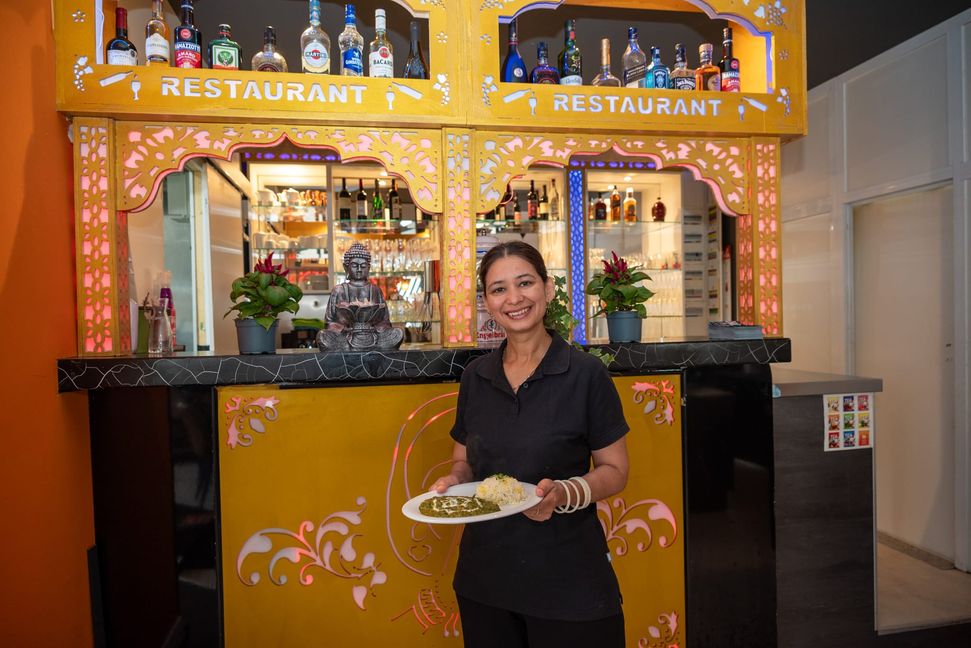 Manju Singroha schätzt die Vielfalt der indischen Küche.