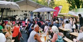Die Biennale startet mit dem Goldbergfest am Samstag.
 Bild: z