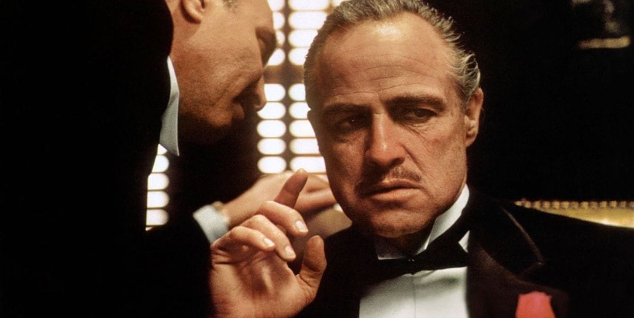 Marlon Brando als Vito Corleone, „Der Pate“.