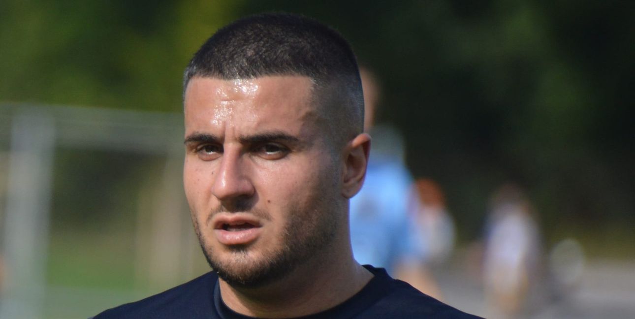 Ehningens Kapitän Marcel Berberoglu trifft in Köngen doppelt. Bild: Zvizdiç