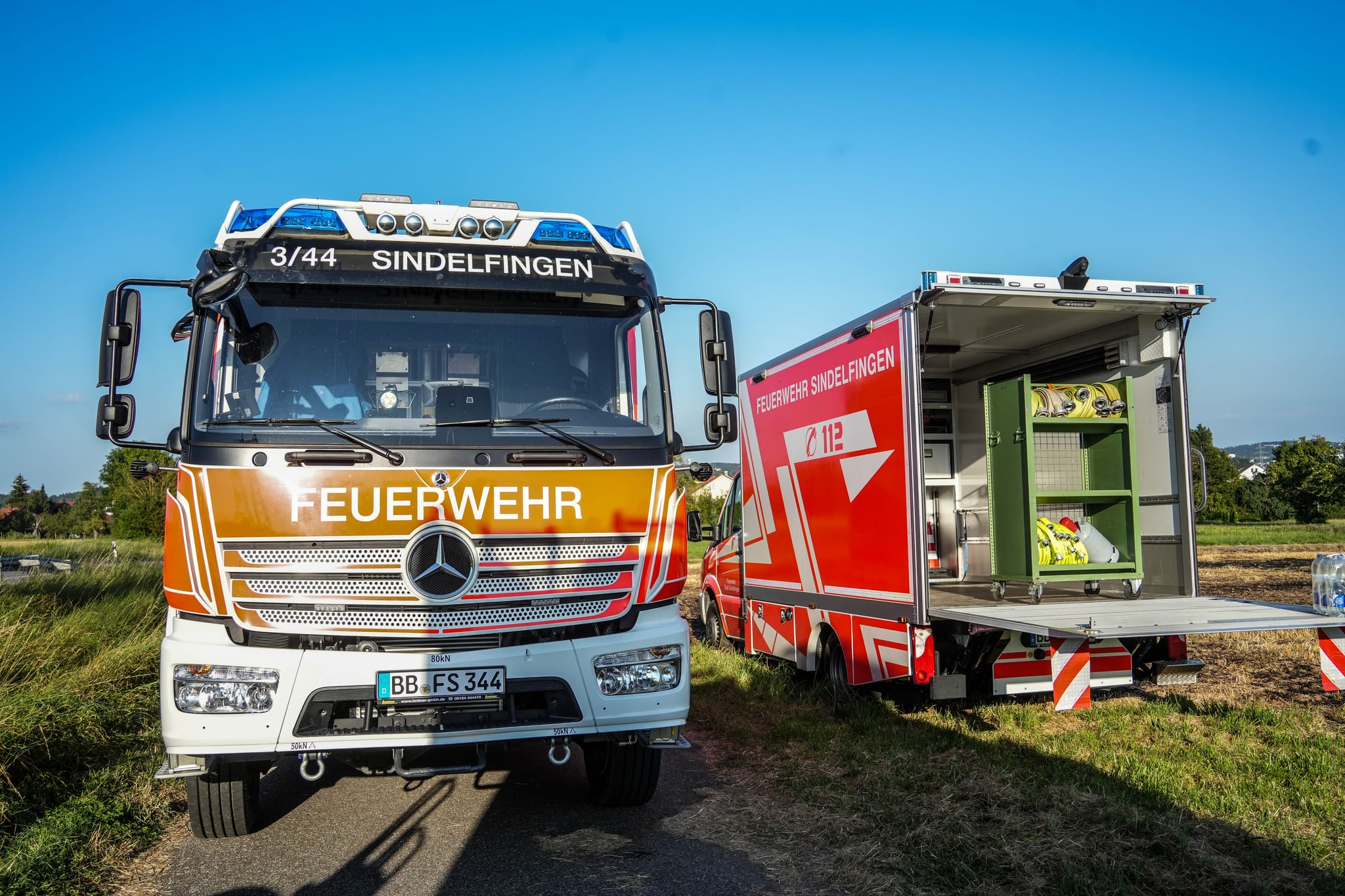 Beruhigend zu wissen, dass die Feuerwehr im Notfall weiß, was zu tun ist.