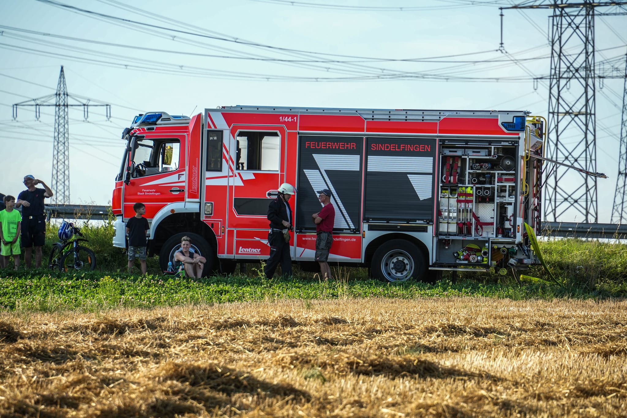 Beruhigend zu wissen, dass die Feuerwehr im Notfall weiß, was zu tun ist.