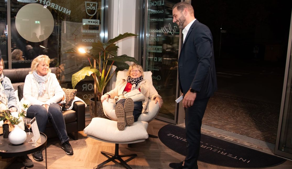 Kurz entspannen bei Interieur Teufel am Marktplatz.