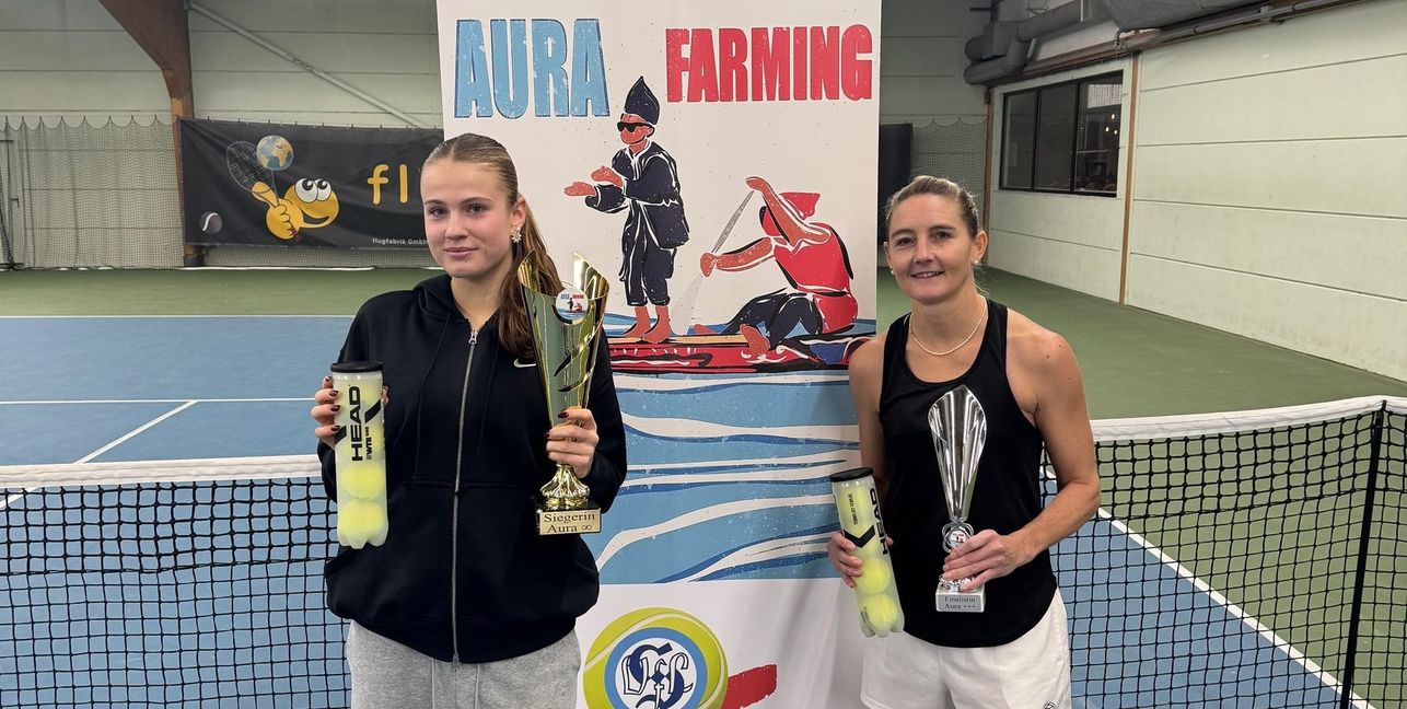 Mariella Thamm (Heidelberg/links) und Steffi Bachofer vom TC Bernhausen.