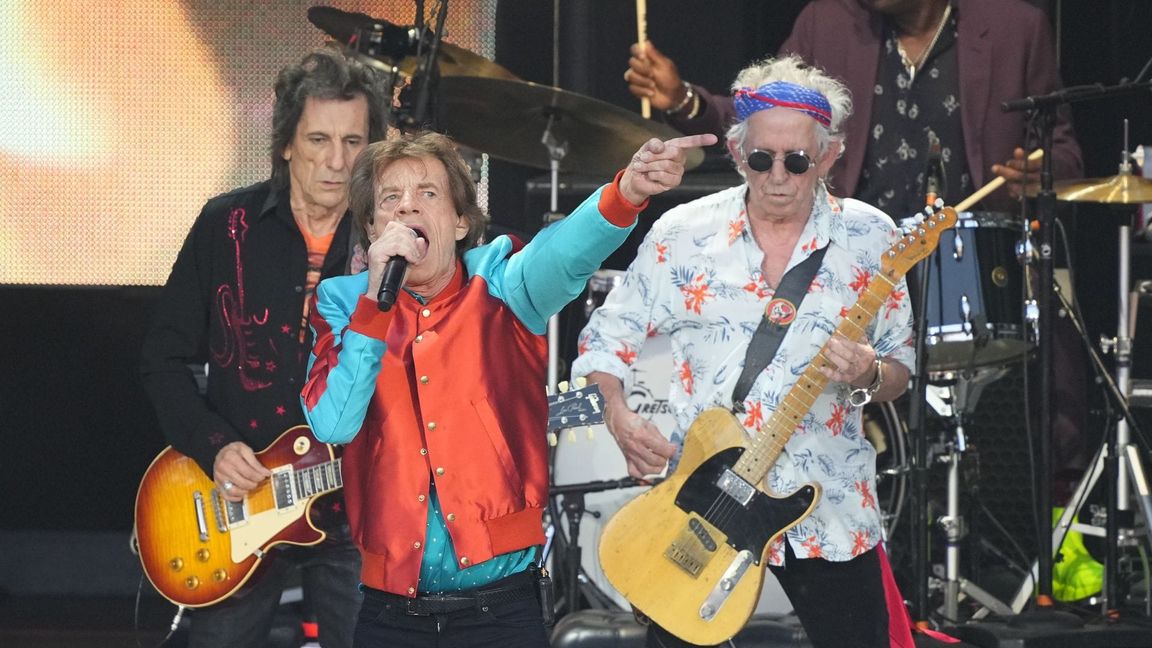 Die Stones kehren später öfter zurück - hier 2022. (Archivbild)