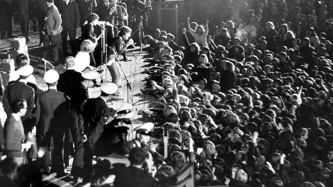 Beim Konzert kommt es zu Ausschreitungen zwischen Fans, Ordnern und Polizei. (Archivbild)
