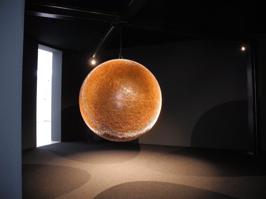 So rund wie die Erdkugel. Bild: Volkmann