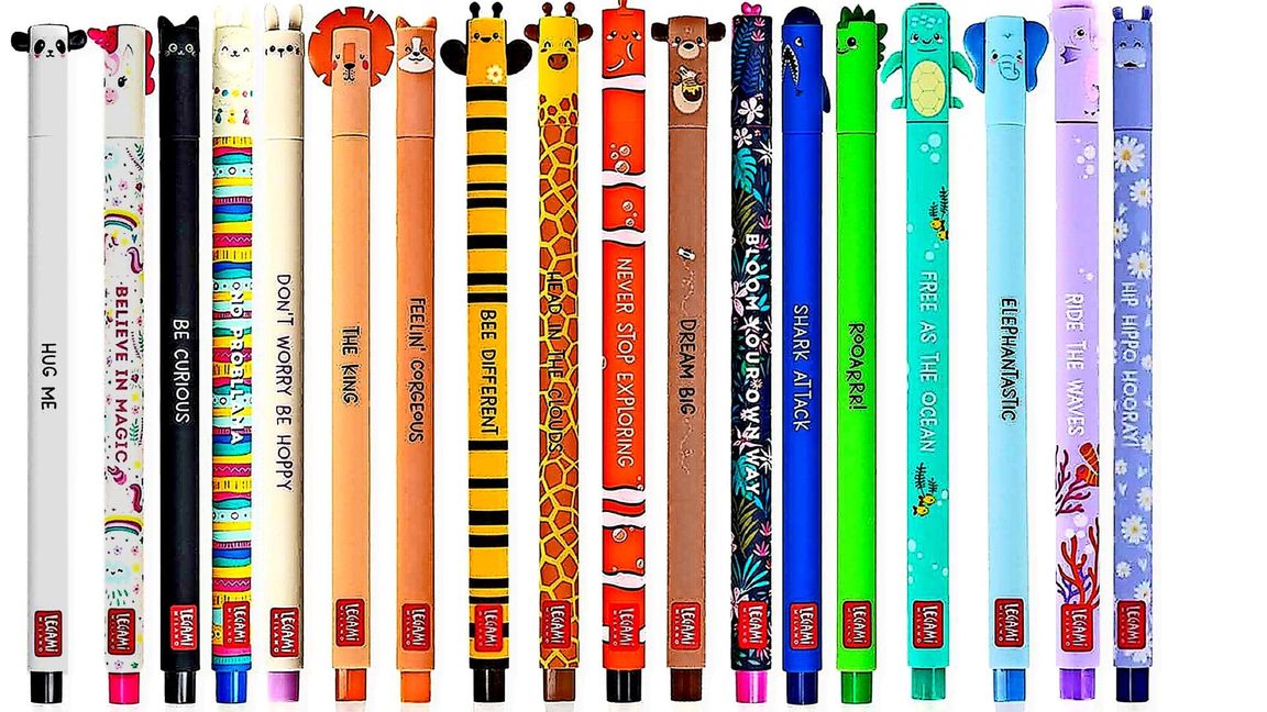 Einfach total süß: Für die Kinder gibt es jede Menge guter Gründe, diese sogenannten Legami-Stifte, die es aber auch von anderen Herstellern gibt, unbedingt haben zu müssen.