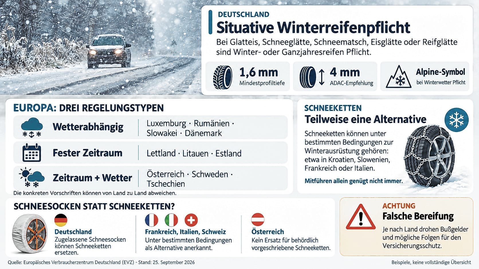 Die Regeln im Überblick.