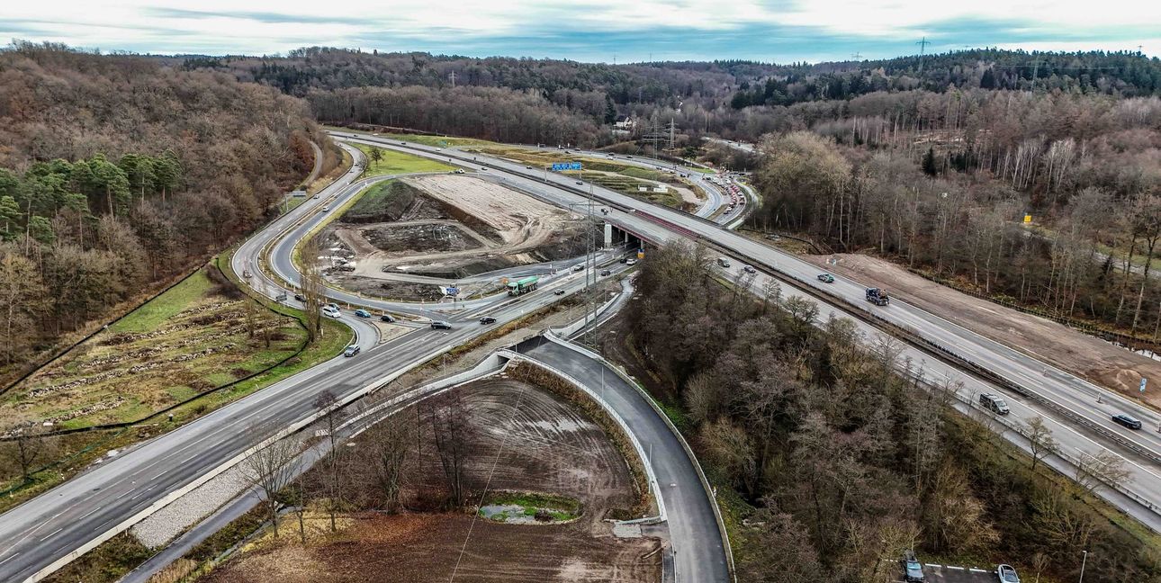 Bei der Anschlussstelle Sindelfingen-Ost kann man künftig nur noch Richtung Stuttgart auf die A 81 auffahren und von Stuttgart kommend abfahren.