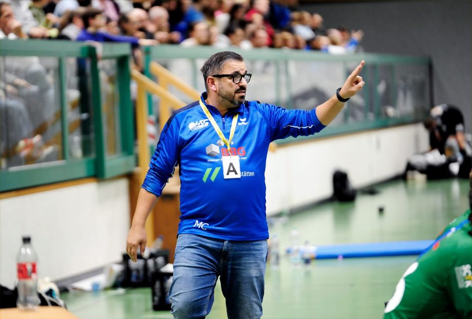 HSG-Trainer Marco Cece. Bild: photostampe