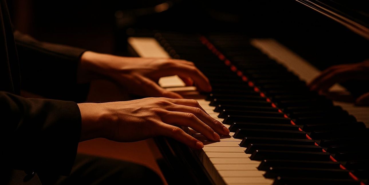 Pianistin Ana Silvestru gastiert am 26. Oktober beim Musikherbst Dagersheim in der Zehntscheune.Bild: ChatGPT