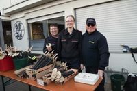 Feuerzauber, nette Leute und prima Stimmung beim Funkenfeuer in Magstadt.