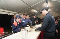 Feuerzauber, nette Leute und prima Stimmung beim Funkenfeuer in Magstadt.