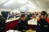 Feuerzauber, nette Leute und prima Stimmung beim Funkenfeuer in Magstadt.