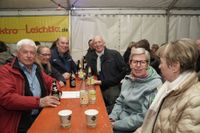 Feuerzauber, nette Leute und prima Stimmung beim Funkenfeuer in Magstadt.