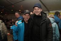 Feuerzauber, nette Leute und prima Stimmung beim Funkenfeuer in Magstadt.