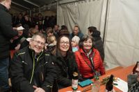 Feuerzauber, nette Leute und prima Stimmung beim Funkenfeuer in Magstadt.