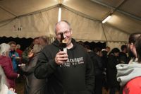 Feuerzauber, nette Leute und prima Stimmung beim Funkenfeuer in Magstadt.